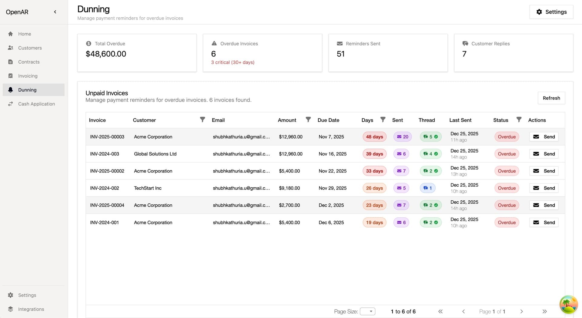 Auto-match payments to invoices